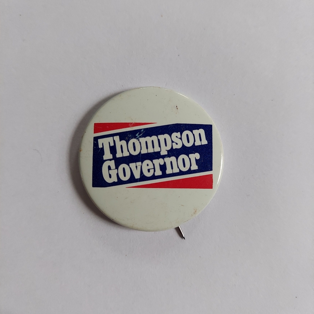 Vintage 70s Pins Pinback Buttons Illinois Republican Political Campaign - Picture 6 of 12